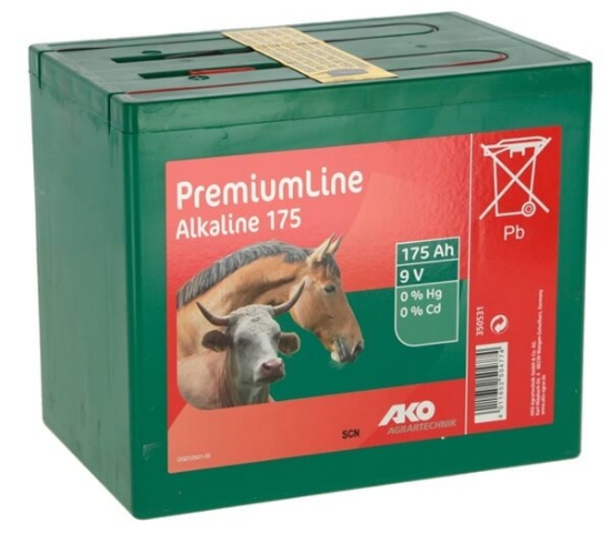 Fotografija izdelka AKO zaprta baterija 9V, 175 Ah