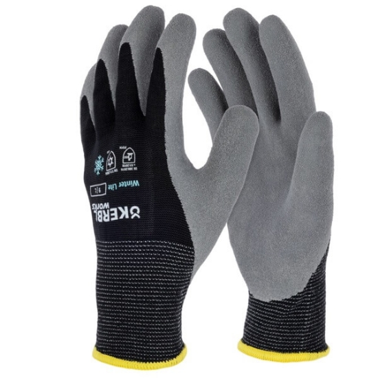 rokavice Winter Lite, lahke zimske rokavice, reciklirane delovne rokavice, rokavice za hladno vreme, rokavice, rokavice z lateksnim premazom, SandyFinish rokavice, delovne rokavice za prosti čas, rokavice z dobrim oprijemom, zimske rokavice za delo, delovne rokavice, zimske rokavice, zaščitna oprema