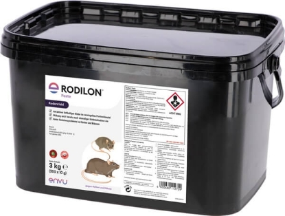 Fotografija izdelka Vaba za podgane in miši Rodilo, 300 x 10 g