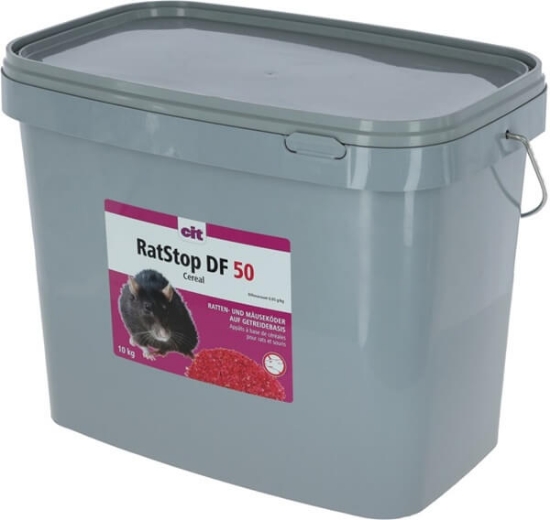 Fotografija izdelka Vaba za podgane in miši cit RatStop DF Cereal 50, 10 kg