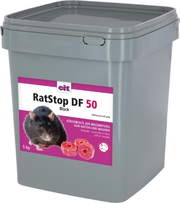 Fotografija izdelka Vaba za miši cit RatStop DF Block 50, 5 kg