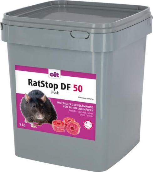 Fotografija izdelka Vaba za miši cit RatStop DF Block 50, 5 kg