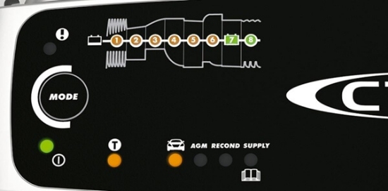 Fotografija izdelka Polnilec za akumulator 12 / 24 V  PRO MXS 10