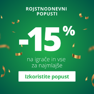 Picture for category Rojstnodnevni popusti | -15% na igrače