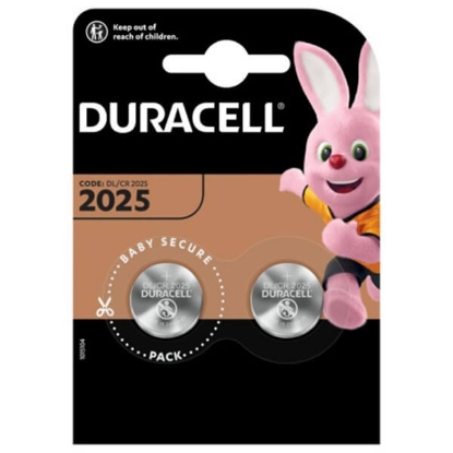 Fotografija izdelka DURACELL Litijeva baterija, DL2025 , CR 2025, 2 kos