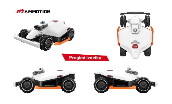 Fotografija izdelka Robotska kosilnica Luba 3 AWD 1500 + gratis hiška do 31.8.2026