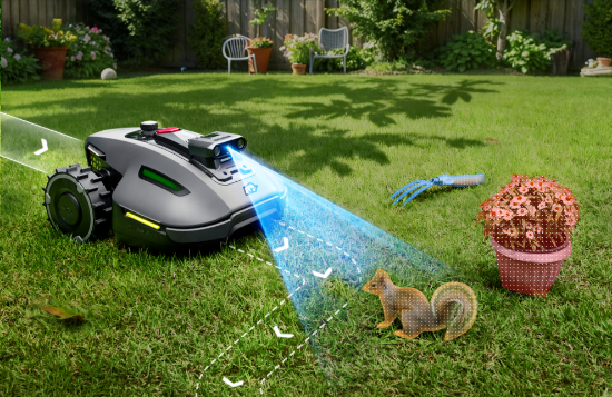 Fotografija izdelka Robotska kosilnica YUKA mini 2 800 + gratis hiška do 31.8.2026