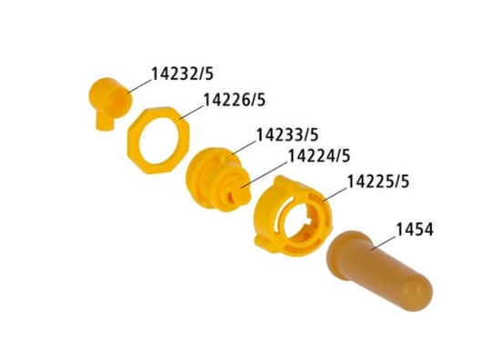 Fotografija izdelka Koleno za higienski ventil