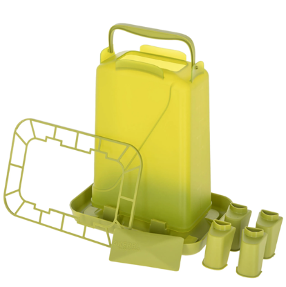 Fotografija izdelka Krmilnik za perutnino, (3,5 l), zelen