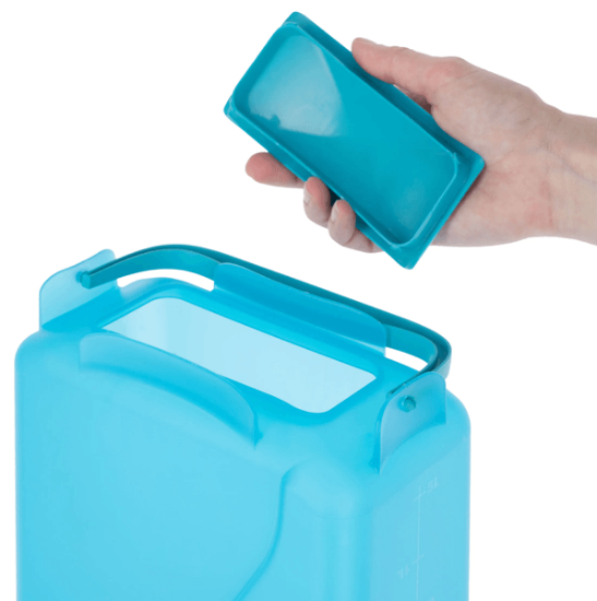 Fotografija izdelka Krmilnik za perutnino (5,5 l), moder