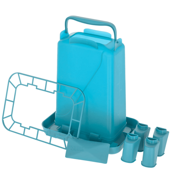 Fotografija izdelka Krmilnik za perutnino (5,5 l), moder