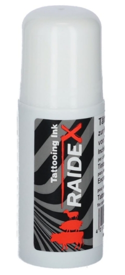 Fotografija izdelka Črnilo za tetoviranje Raidex Roll-on kroglica 80 ml