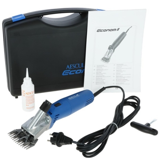 Fotografija izdelka Glava za striženje ovc Econom Aesculap, vključno s kompletom rezil