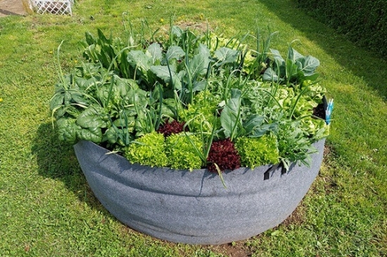 Fotografija izdelka Visoka greda 1130 L siva