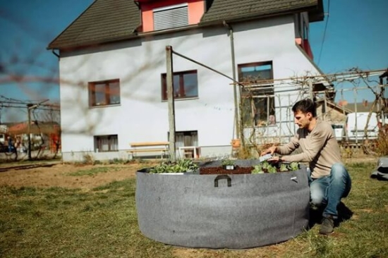 Fotografija izdelka Visoka greda 1130 L siva