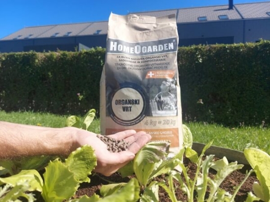 Fotografija izdelka Gnojilo Organski vrt 4 kg