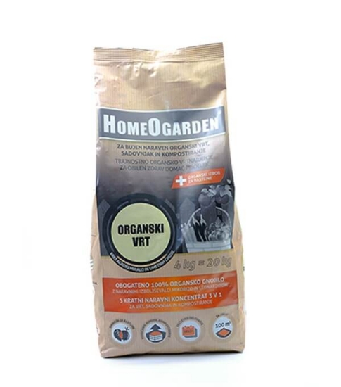Fotografija izdelka Gnojilo Organski vrt 4 kg