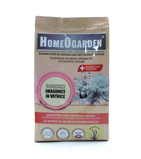 Fotografija izdelka Gnojilo Organske okrasnice in vrtnice 1 kg