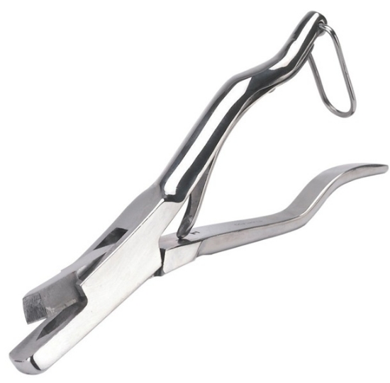 Fotografija izdelka Klešče za zarezovanje z izrezom v obliki strehe