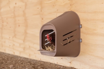 Fotografija izdelka Valilno gnezdo - plastično, rjavo 40 x 42 x 51 cm