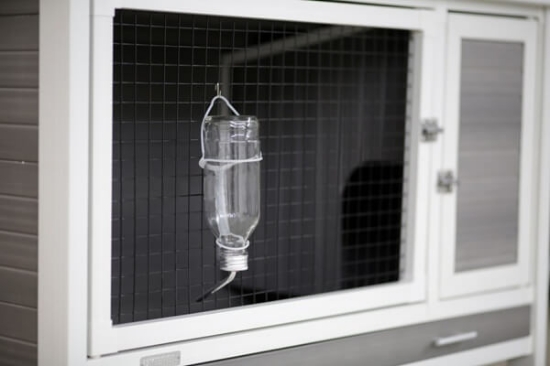 Fotografija izdelka Napajalnik za zajce - steklen, 500 ml