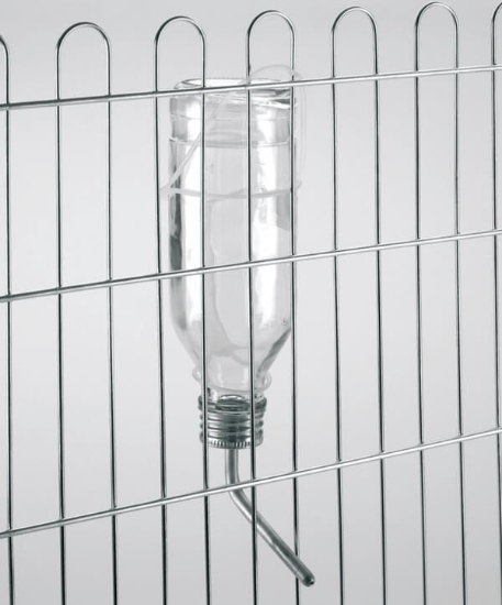 Fotografija izdelka Napajalnik za zajce - steklen, 500 ml