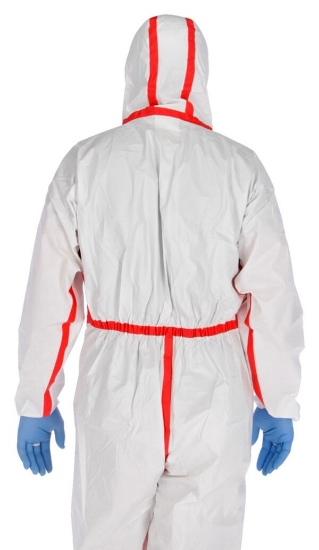 Fotografija izdelka Zaščitna obleka s kapuco za kemikalije - L, KERBL