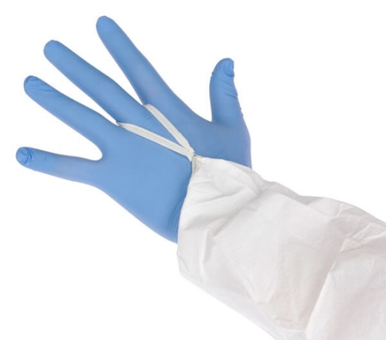 Fotografija izdelka Zaščitna obleka s kapuco za kemikalije - L, KERBL