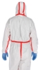 Fotografija izdelka Zaščitna obleka s kapuco za kemikalije - XL, KERBL