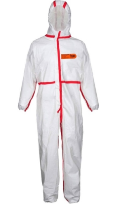 Fotografija izdelka Zaščitna obleka s kapuco za kemikalije - XXL, KERBL