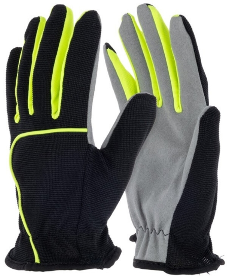 Fotografija izdelka Otroške rokavice črne neon 8-11 let