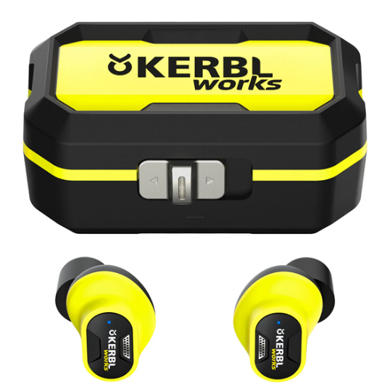 Fotografija izdelka Kerbl Works Bluetooth zaščitni čepki za ušesa – brezžična zaščita sluha