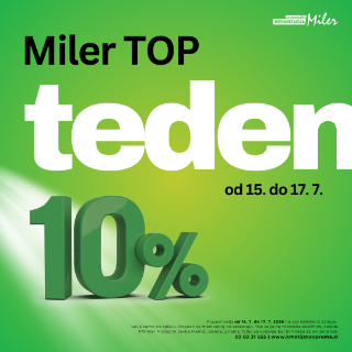 Picture for category Miler TOP teden | -10 % na vse