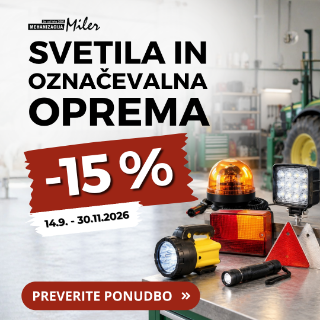 Picture for category Svetila in označevalna oprema | - 15%