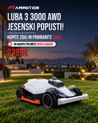 Fotografija izdelka Robotska kosilnica Luba 3 AWD 3000 + 🎁 DARILO