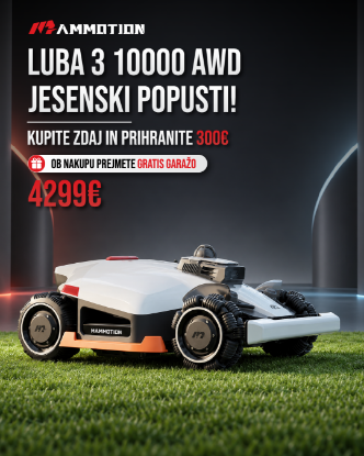 Fotografija izdelka Robotska kosilnica LUBA 3 AWD 10000 + 🎁 DARILO