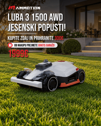 Fotografija izdelka Robotska kosilnica Luba 3 AWD 1500 + 🎁DARILO