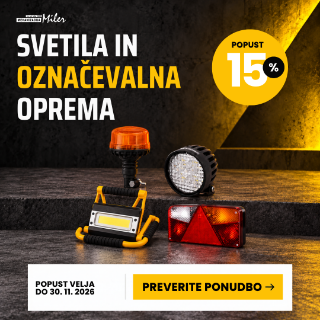 Picture for category Svetila in označevalna oprema | - 15%